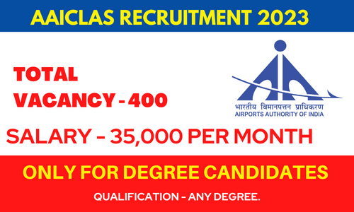 AAICLAS recruitment 2023