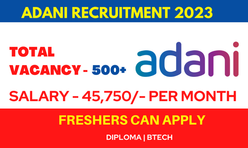 Adani Recruitment 2023 
