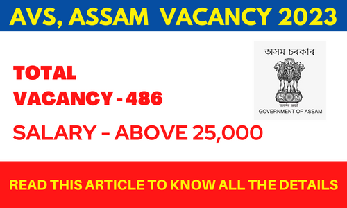 AVS, Assam Vacancy 2023