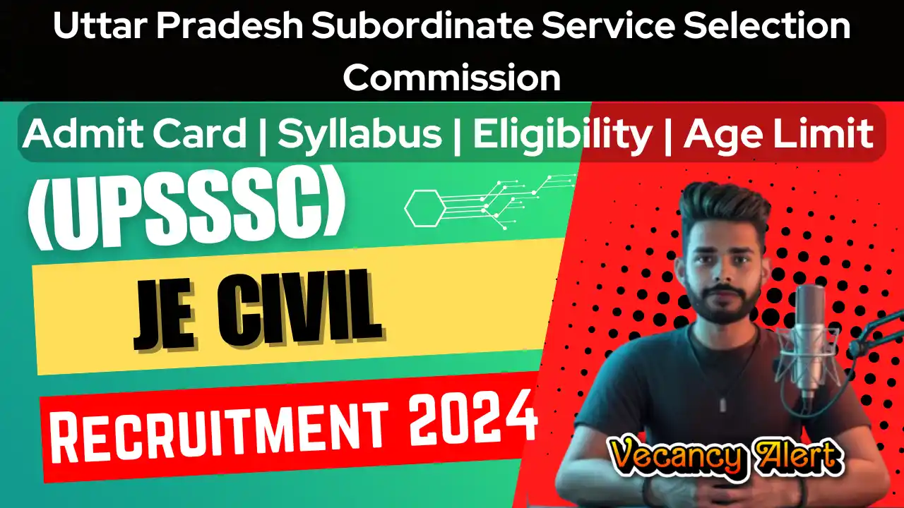 UPSSSC JE Civil Syllabus 2024