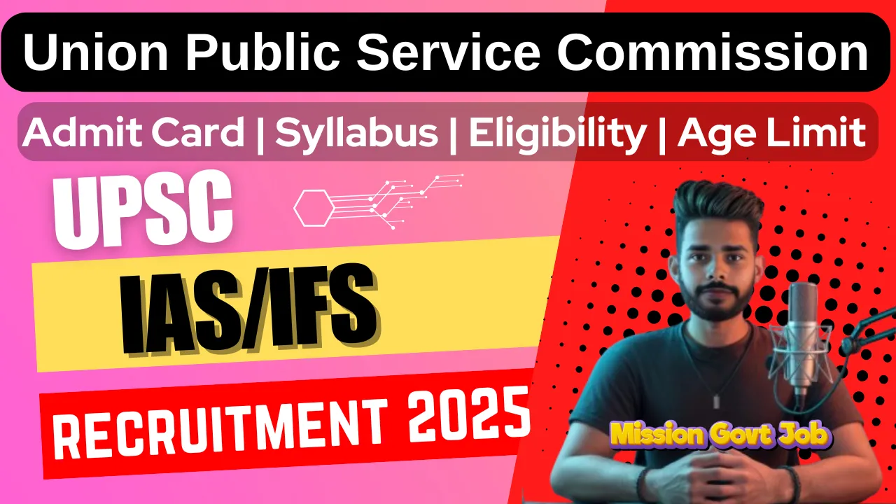 UPSC Civil Services IAS / IFS Pre Online Form 2025