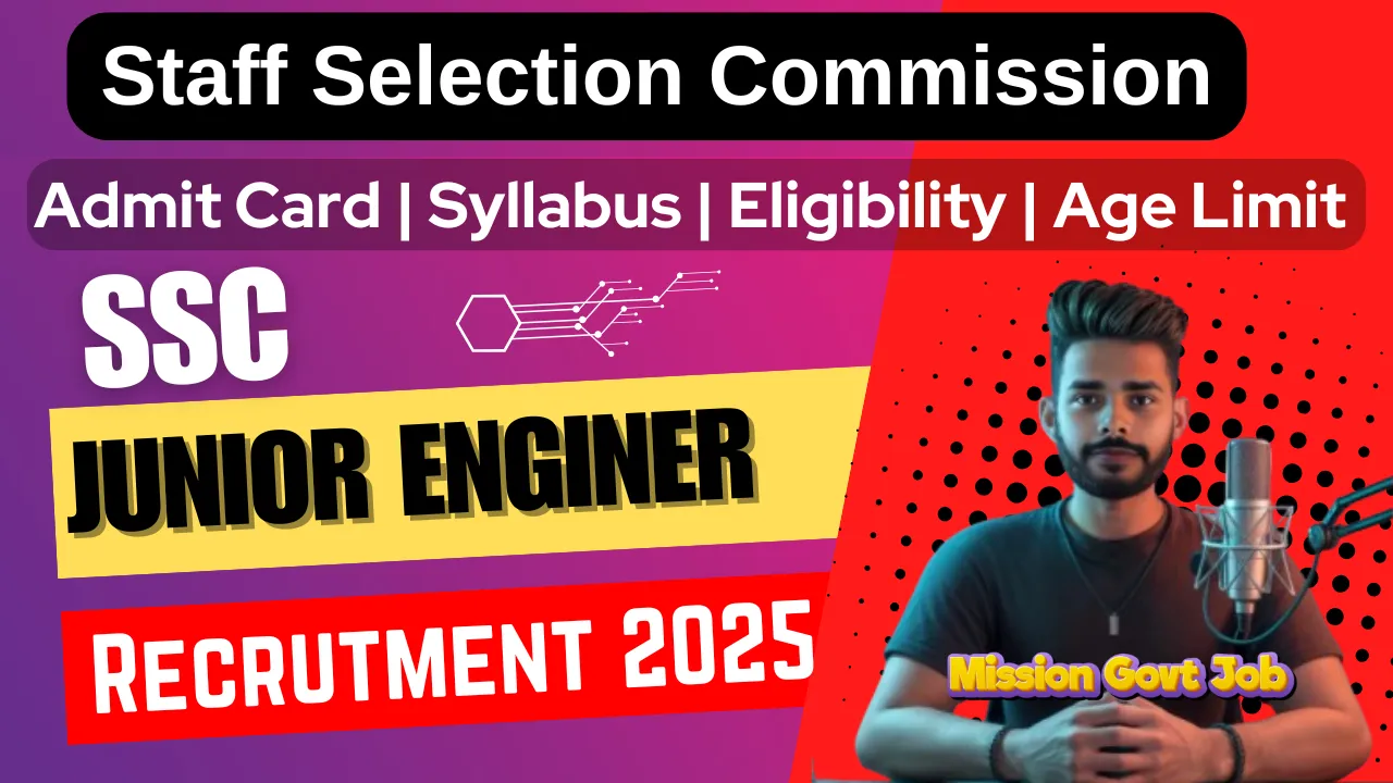 SSC Junior Engineer JE 2024 Marks, Final Answer Key, Question Paper Cum Response Sheet