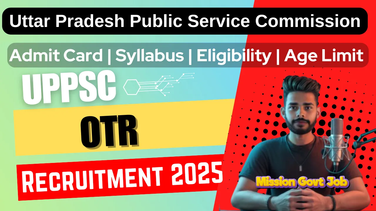 UPPSC One Time Registration OTR Online Form 2023