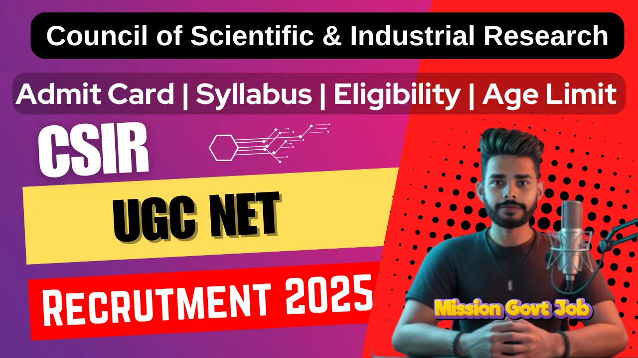 CSIR UGC NET Exam City Details 2025