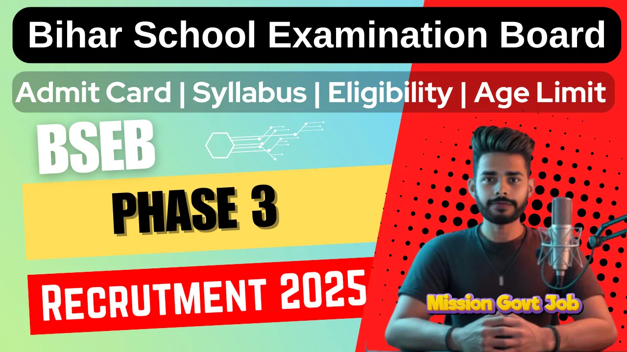 BSEB Sakshamta Pariksha 3rd Online Form 2025