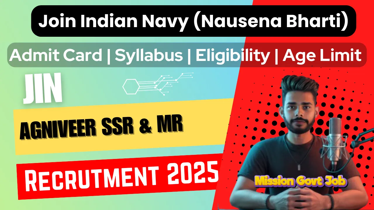 Navy Agniveer SSR / MR INET 2025 Online Form