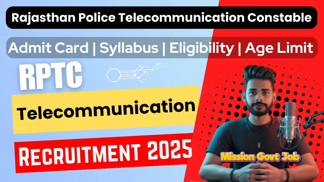Rajasthan Police Telecommunication Constable
